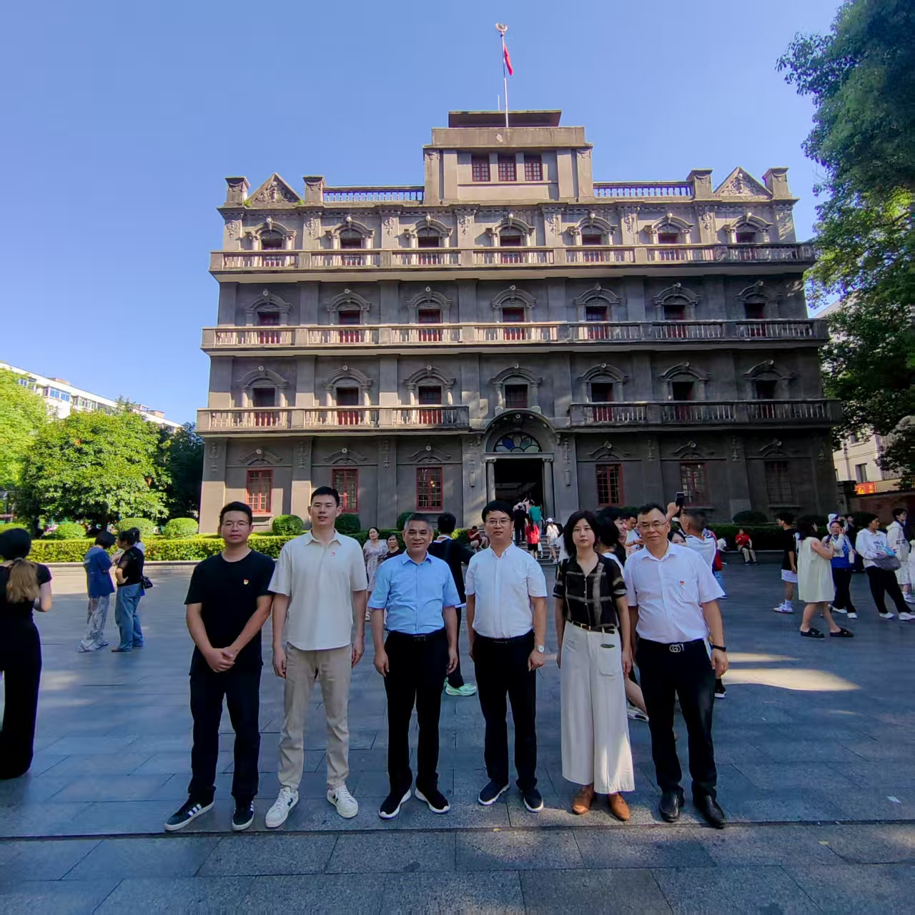 B体育（中国）国际平台,B SPORTS第一党支部赴江西南昌开展“追寻红色起点 淬炼初心使命”主题党日活动