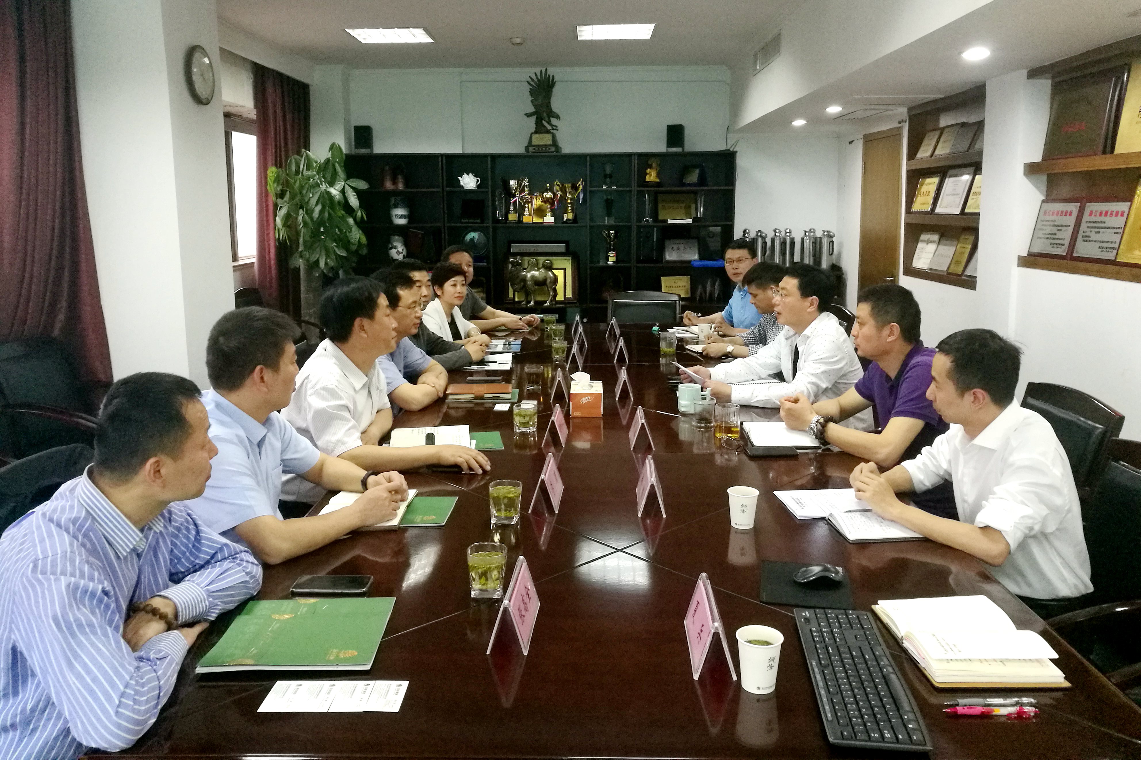 陕西省泾阳县委书记张渭一行莅临B体育（中国）国际平台,B SPORTS考察交流