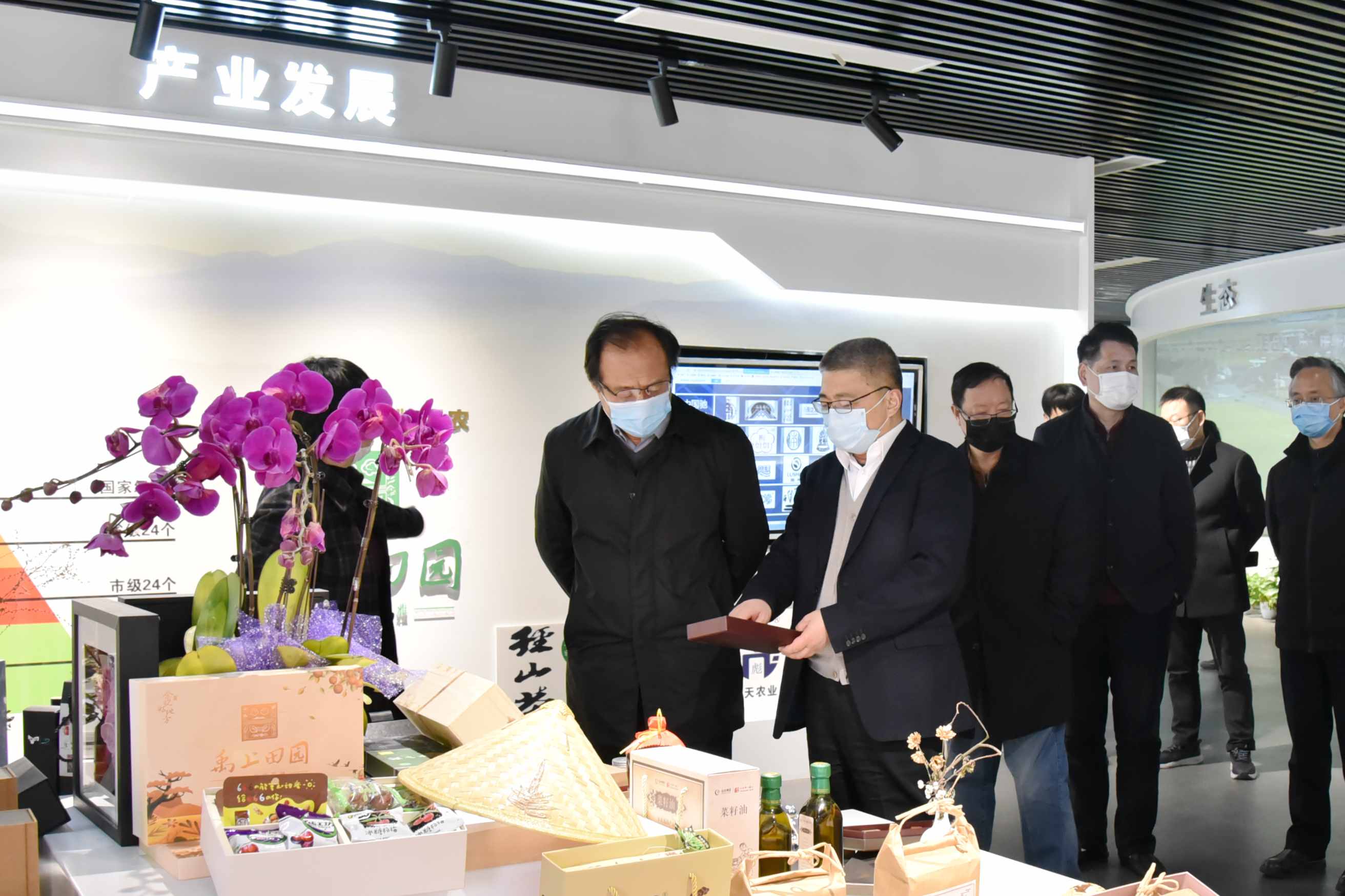 杭州市政协党组副书记、副主席翁卫军一行调研B体育（中国）国际平台,B SPORTS特种茶中心
