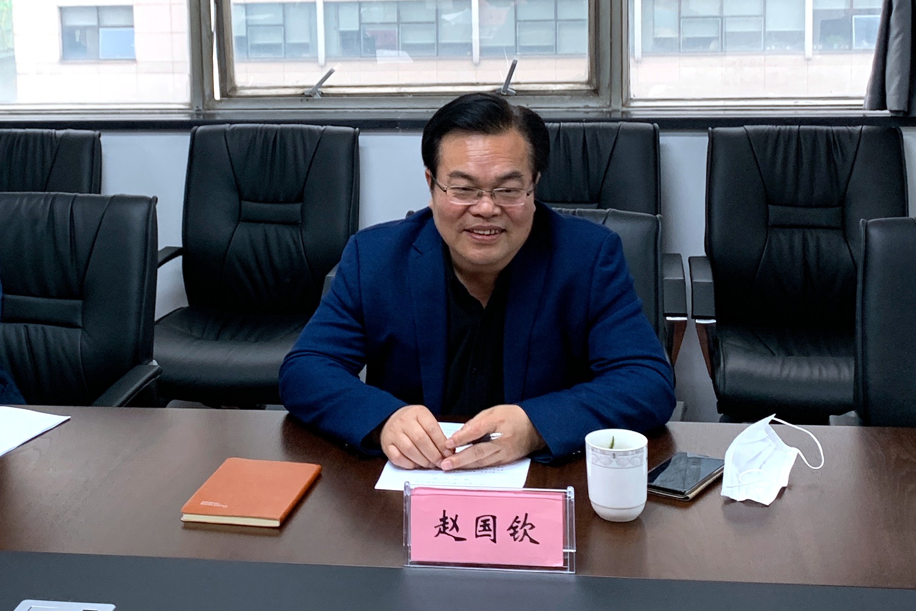杭州市农业农村局赵国钦局长到访B体育（中国）国际平台,B SPORTS开展三服务