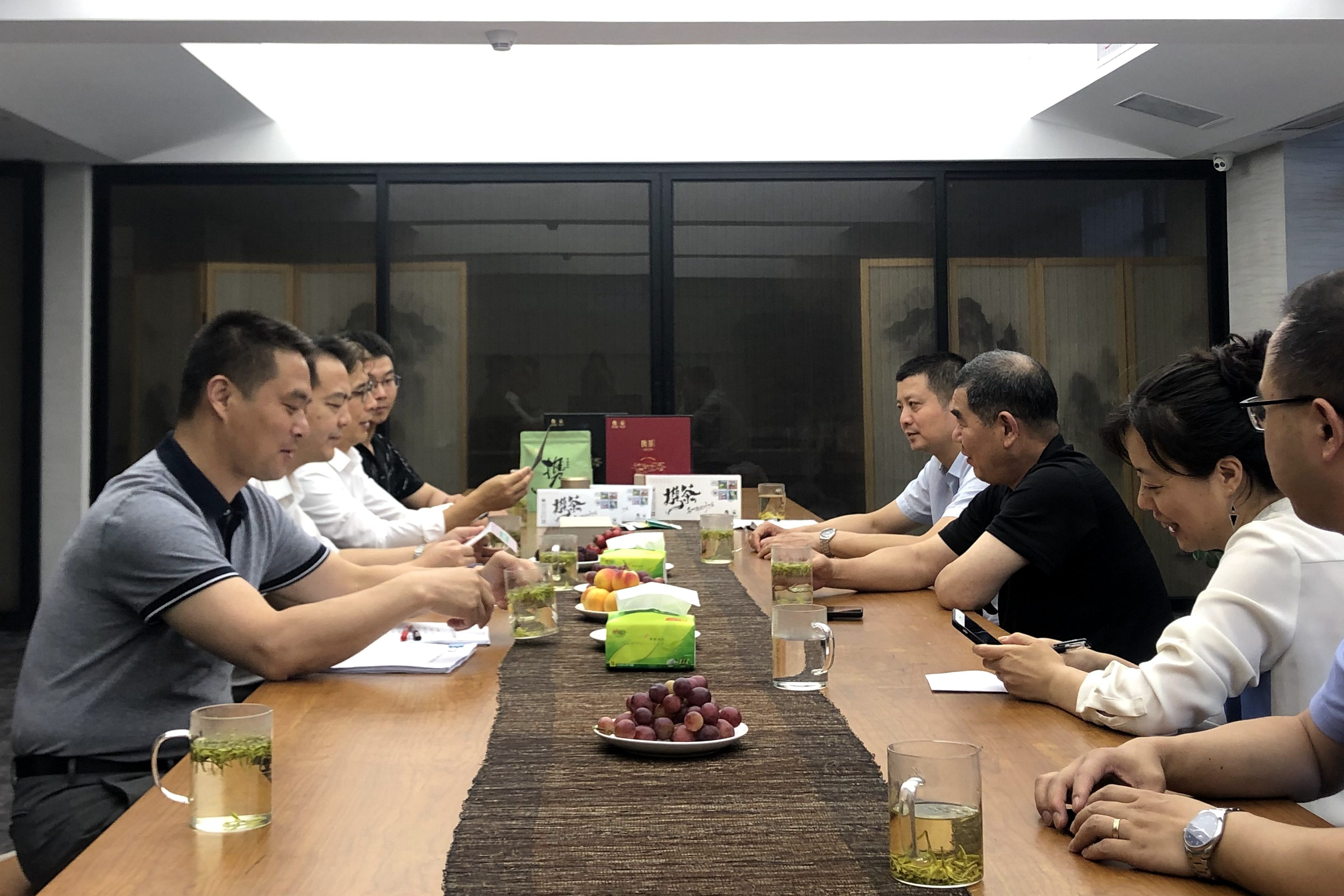 安徽省供销社副主任汪斌一行考察B体育（中国）国际平台,B SPORTS