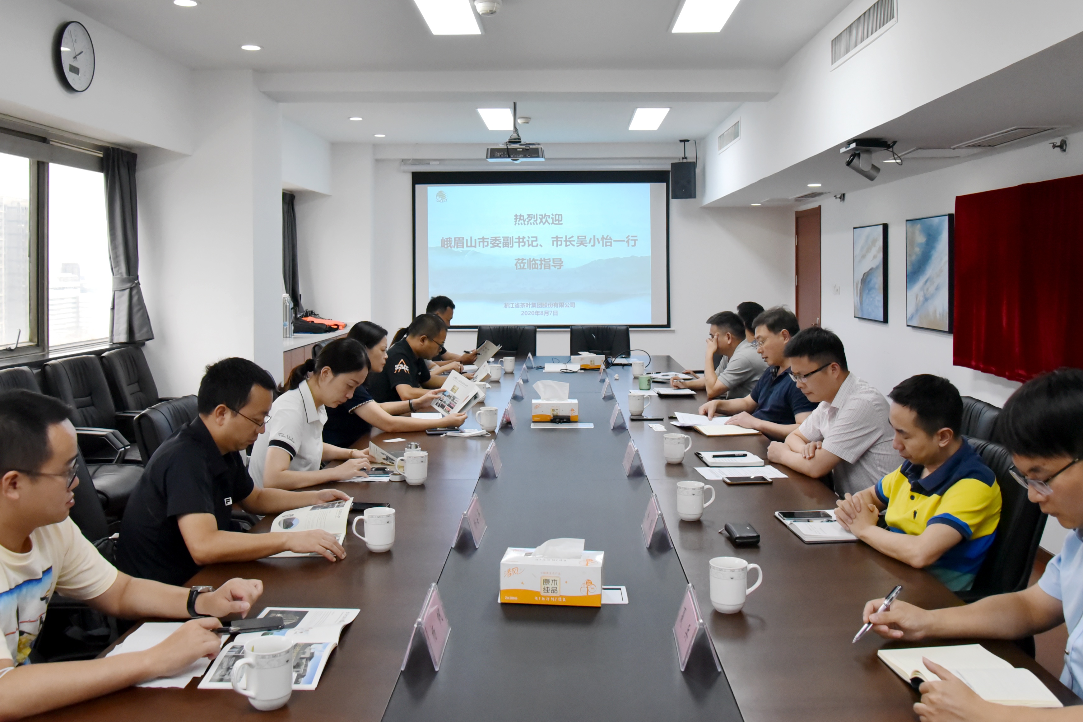 四川峨眉山吴小怡市长一行到访B体育（中国）国际平台,B SPORTS