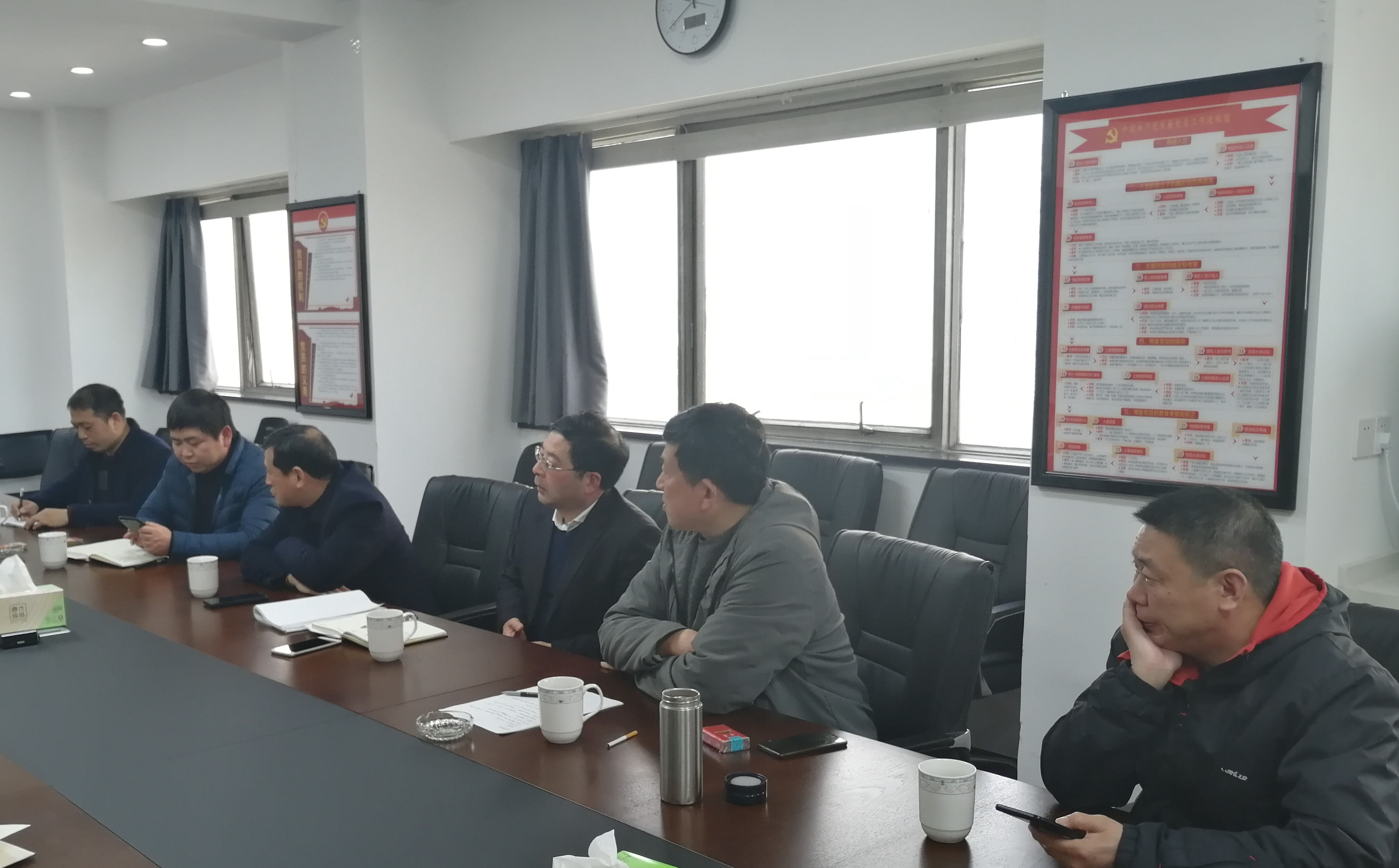 龙游县周中民会长一行莅临B体育（中国）国际平台,B SPORTS考察交流