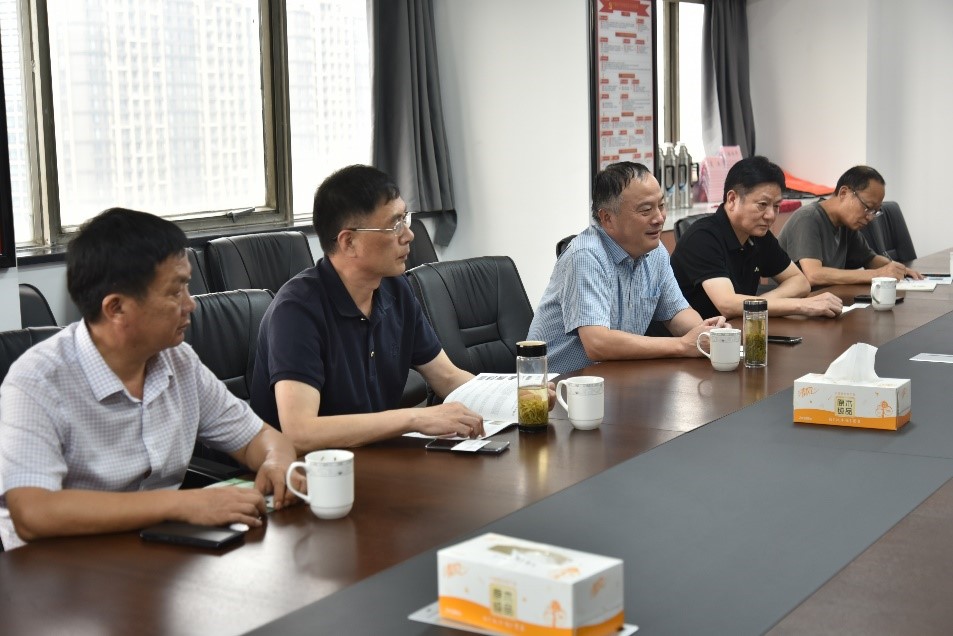 安徽皖垦茶叶集团书记、董事长张国祥一行到B体育（中国）国际平台,B SPORTS考察交流