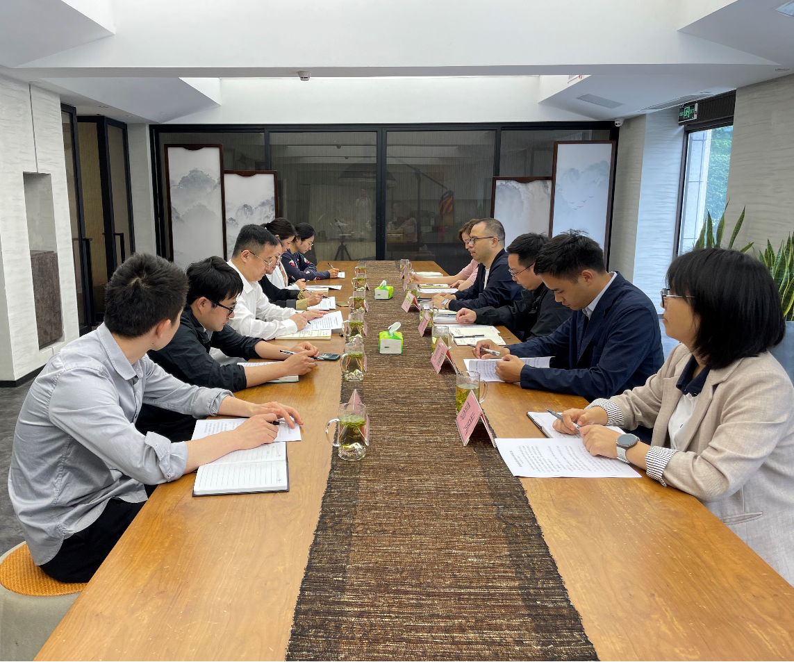 省社副主任冯冠胜莅临B体育（中国）国际平台,B SPORTS狮峰茶业公司调研