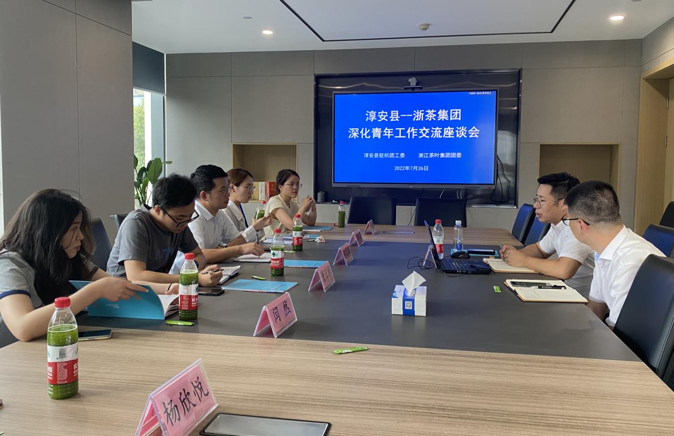 B体育（中国）国际平台,B SPORTS团委与淳安县驻杭团工委开展联建交流