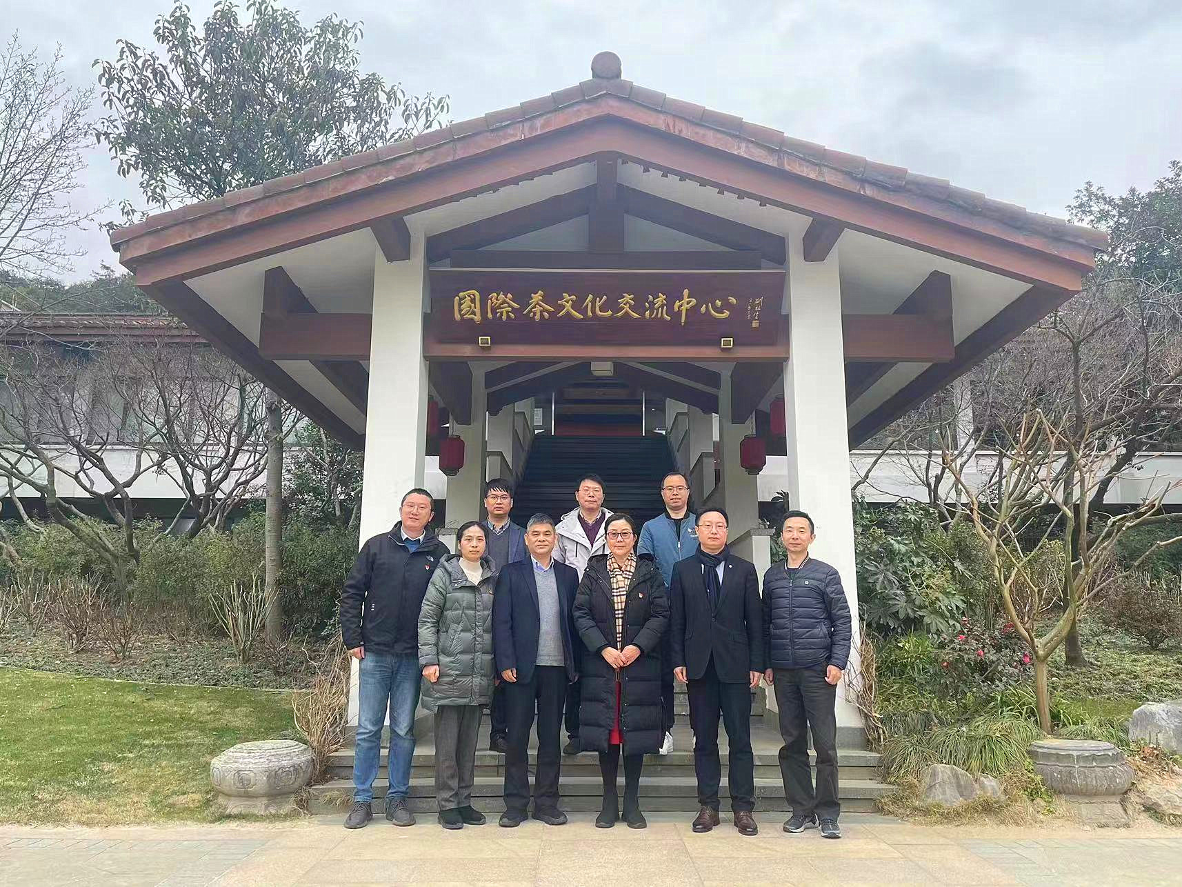 以茶文化为引领，以茶科技助创新——B体育（中国）国际平台,B SPORTS领导班子开展走访交流活动