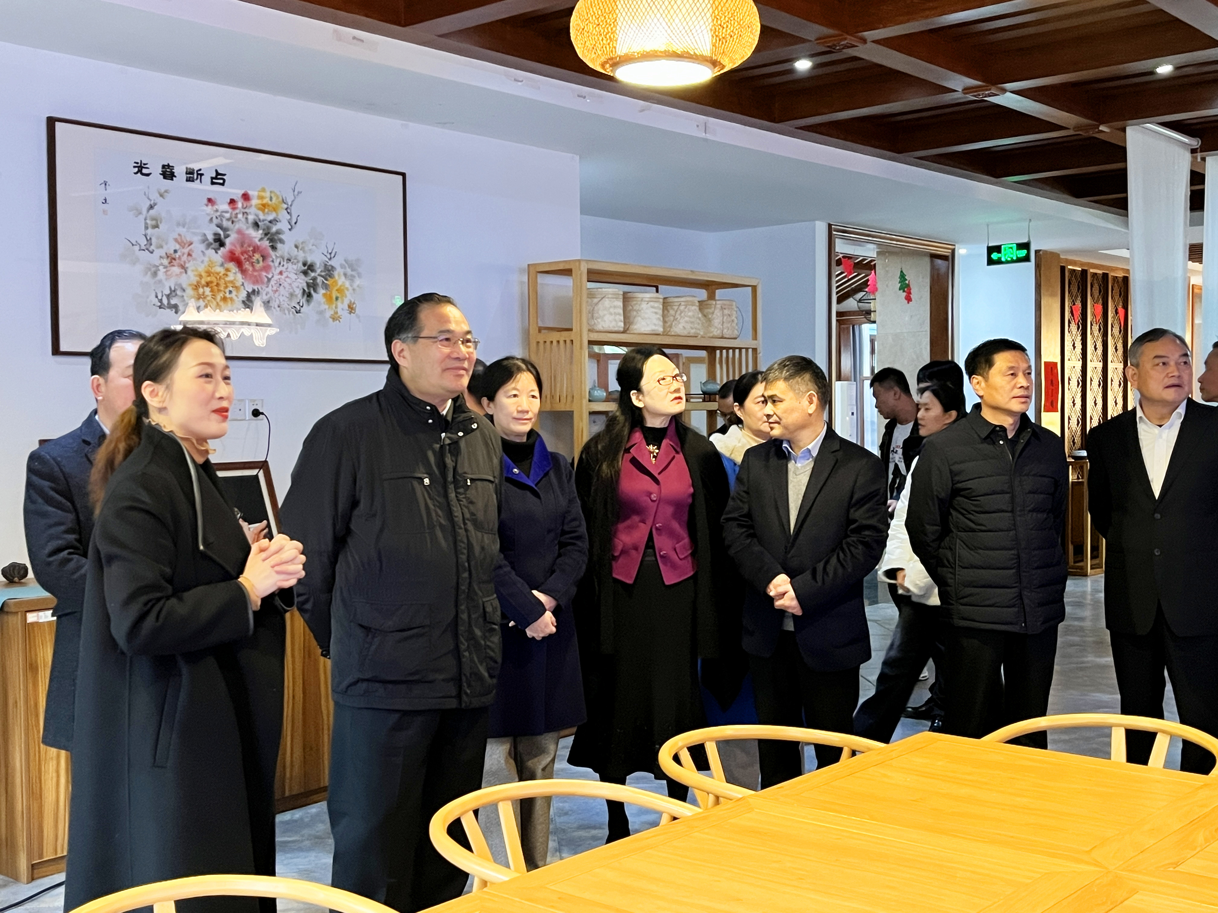 湖北省政协副主席马旭明一行莅临B体育（中国）国际平台,B SPORTS考察交流