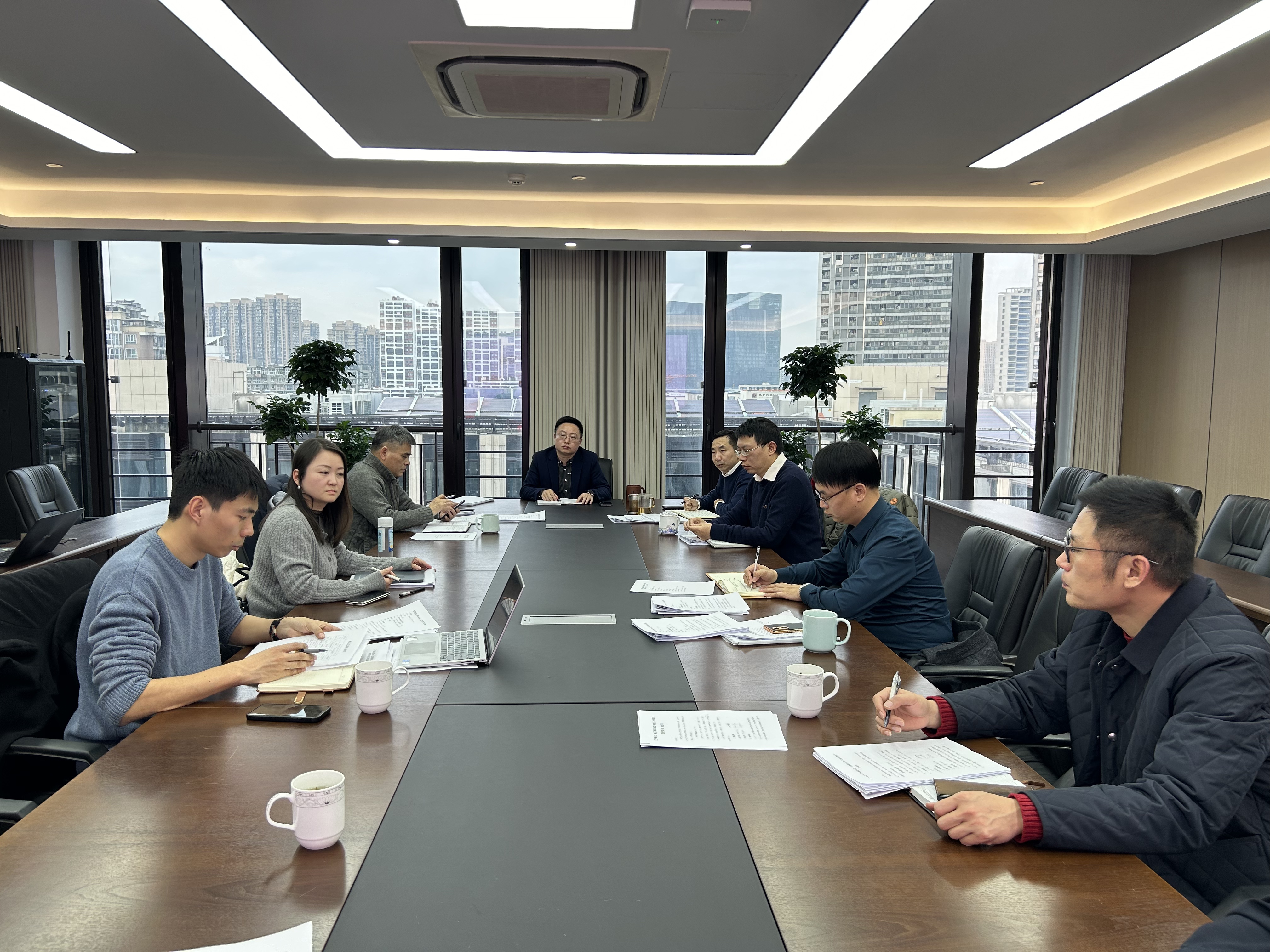 B体育（中国）国际平台,B SPORTS党委理论学习中心组专题学习兴合集团第二次党代会精神